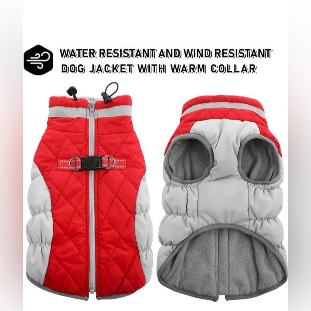 Dog jacket size medium